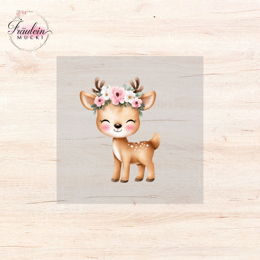 Bügelbild Boho Woodland