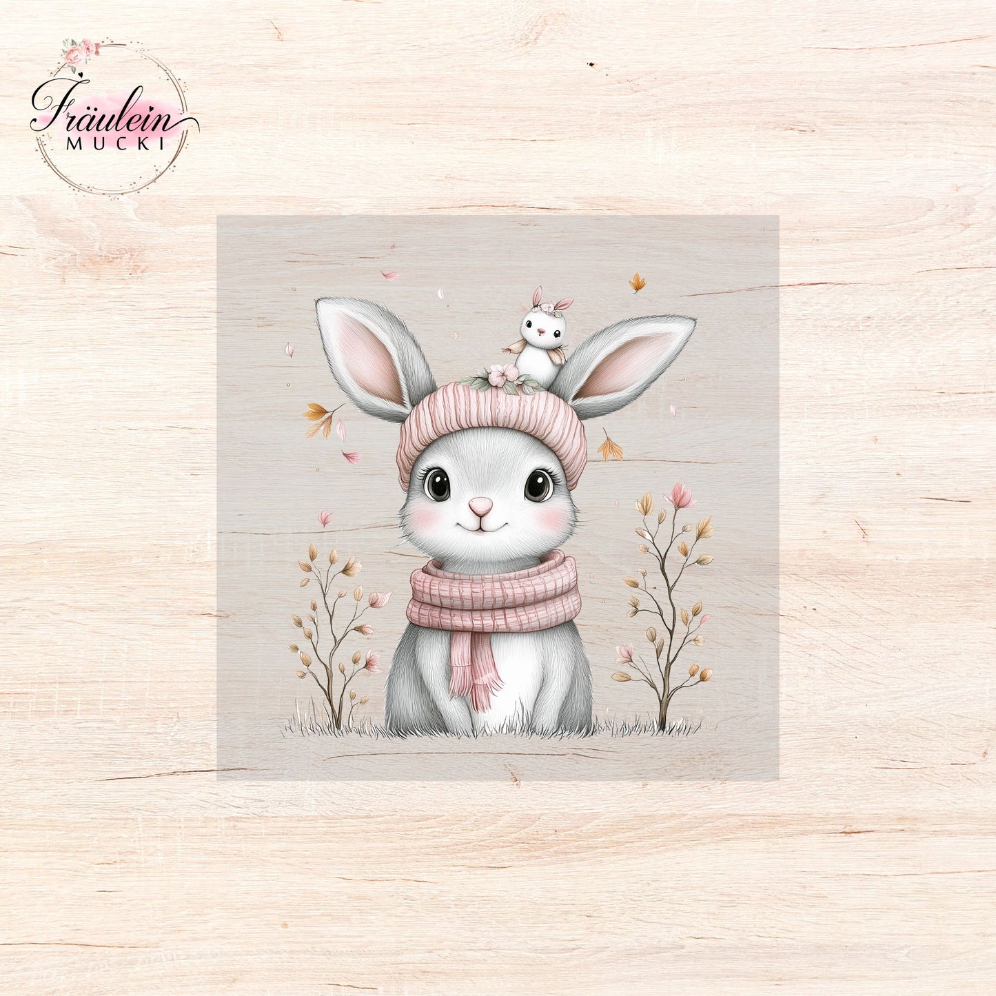 Bügelbild Winter Woodland