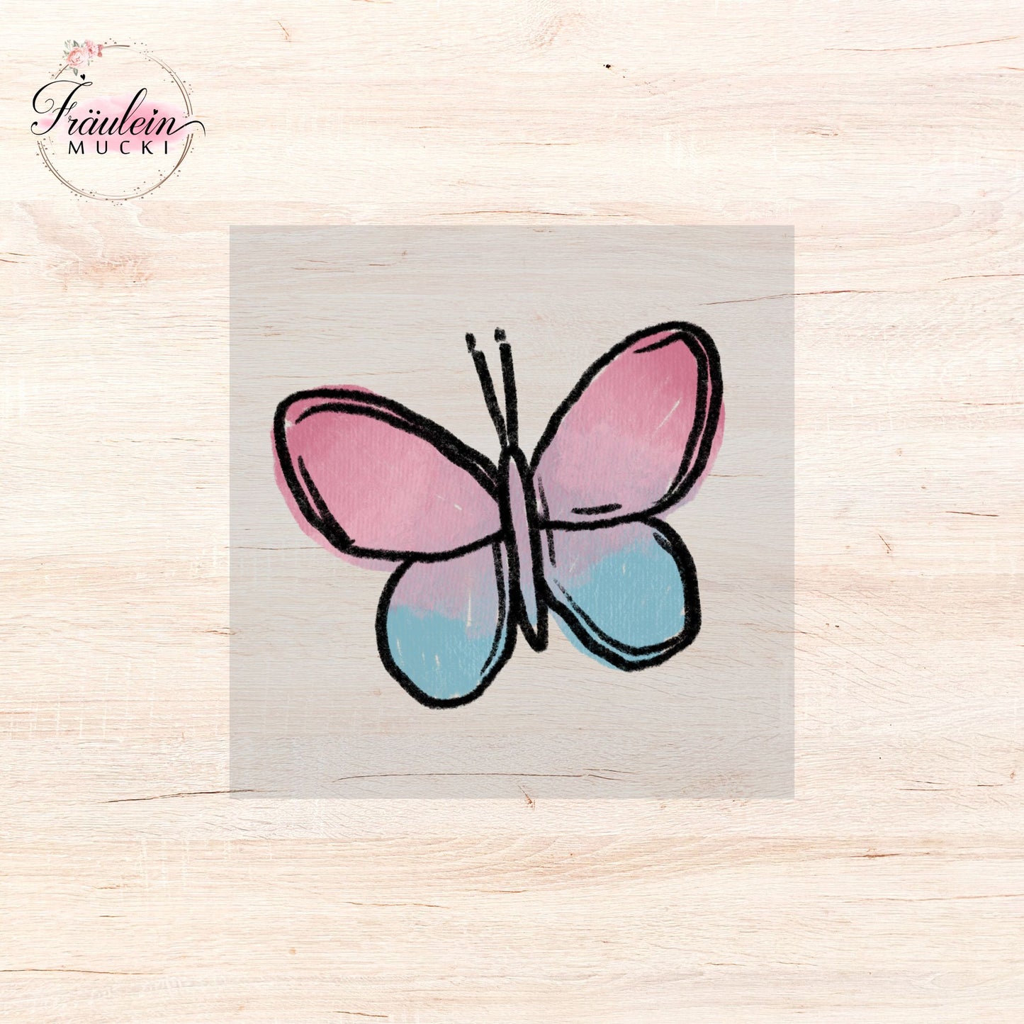 Bügelbild Spring awake