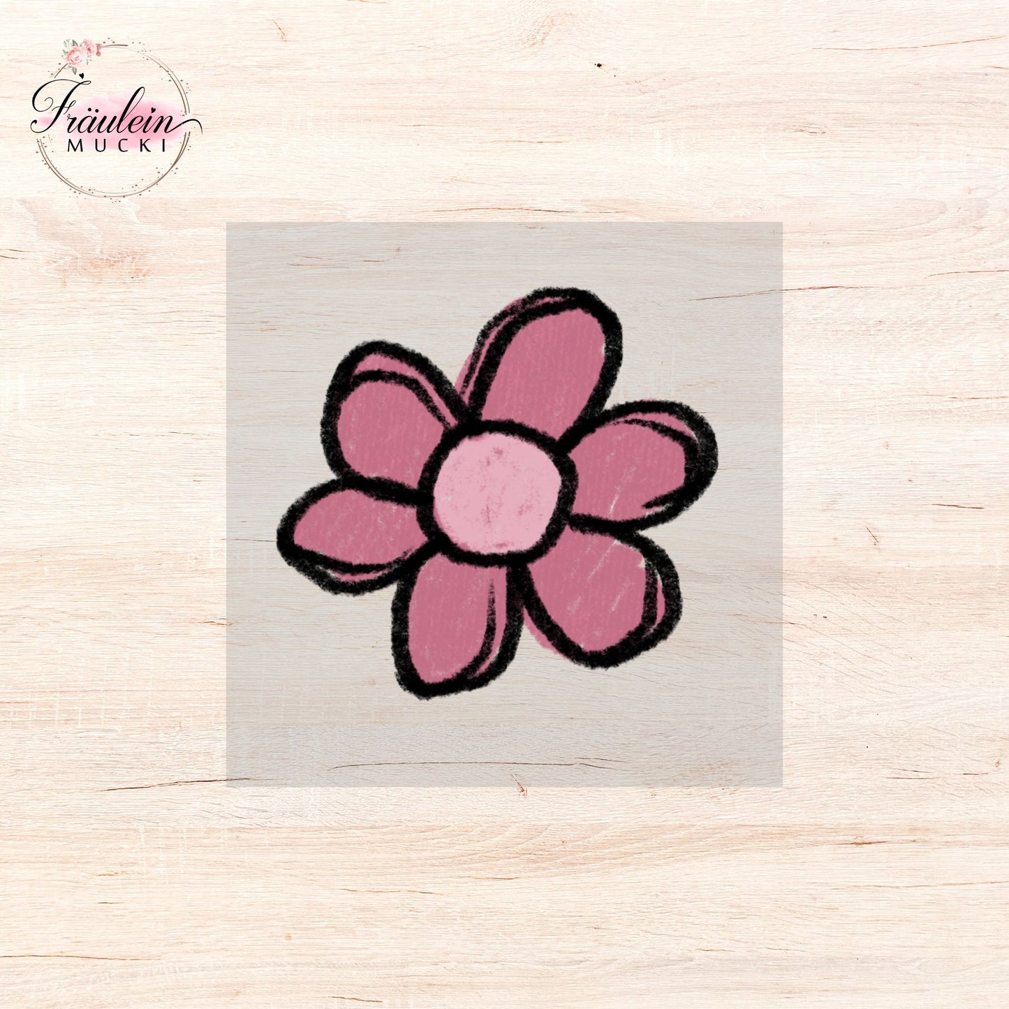 Bügelbild Spring awake