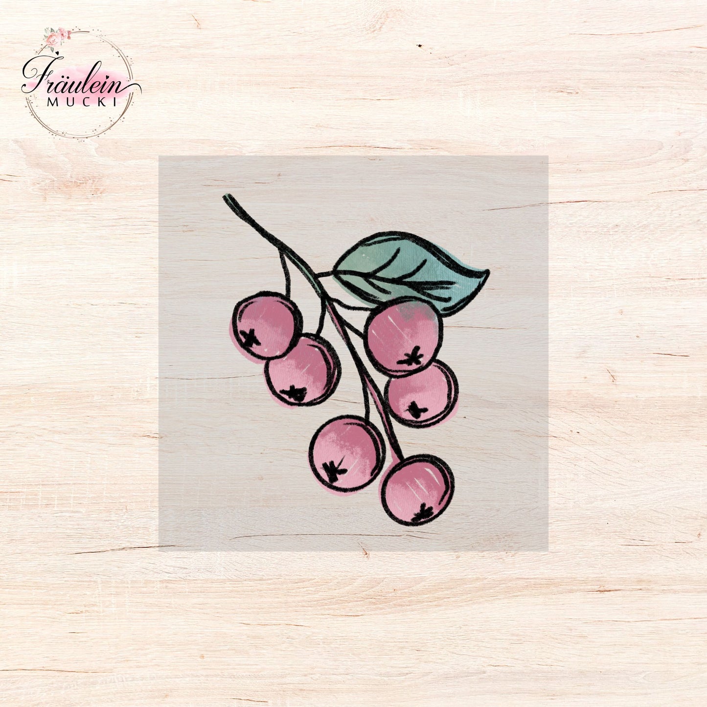 Bügelbild Spring awake