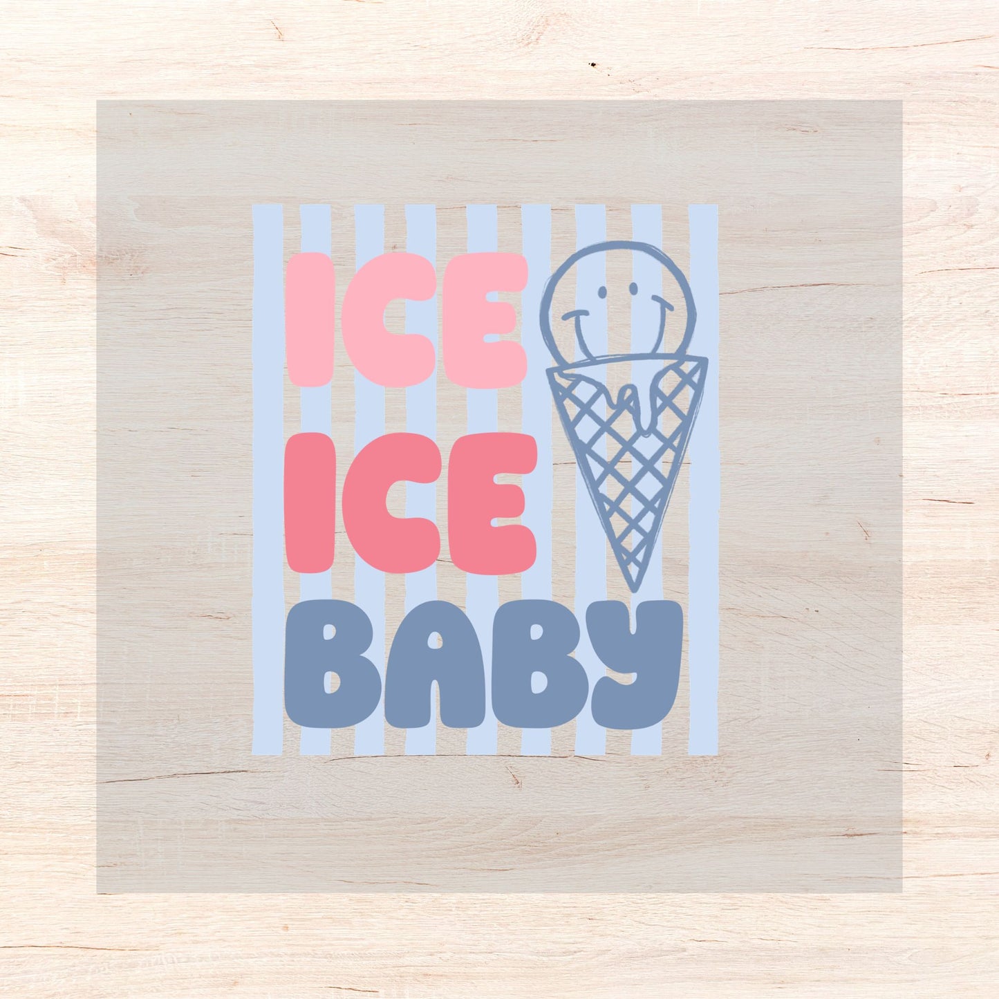 Bügelbild Ice Ice Baby