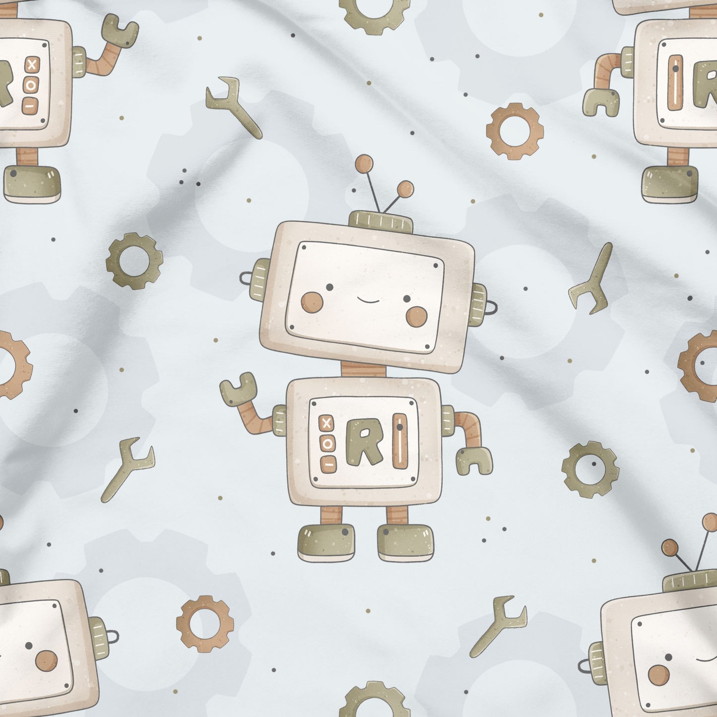 Little Robot French Terry