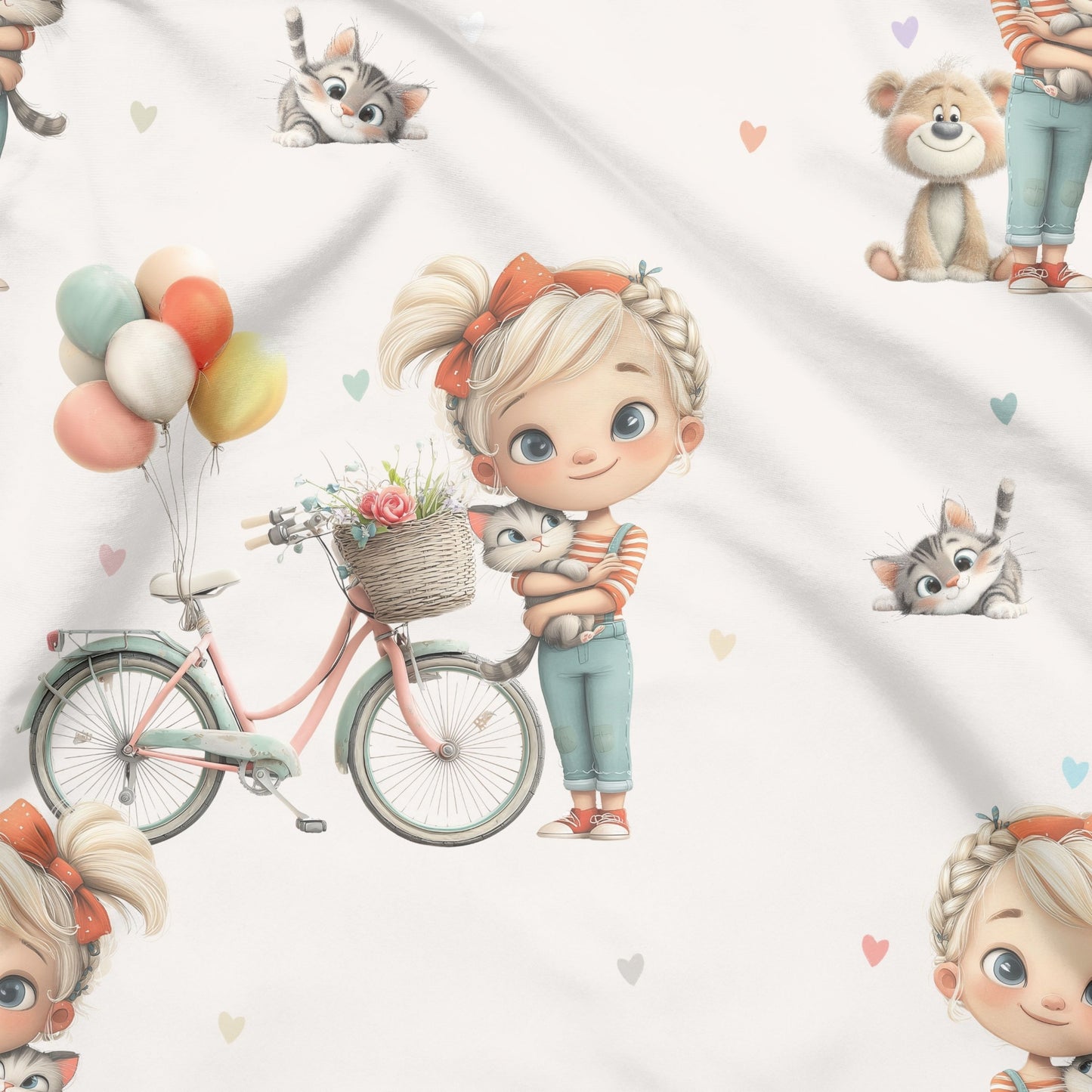 Konni fährt Fahrrad