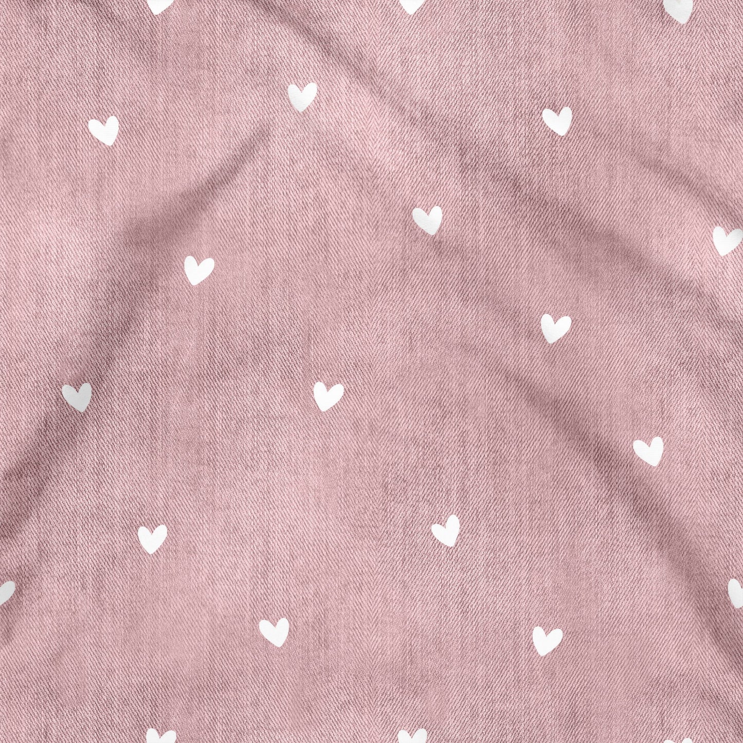 Denimlove Herzen altrosa