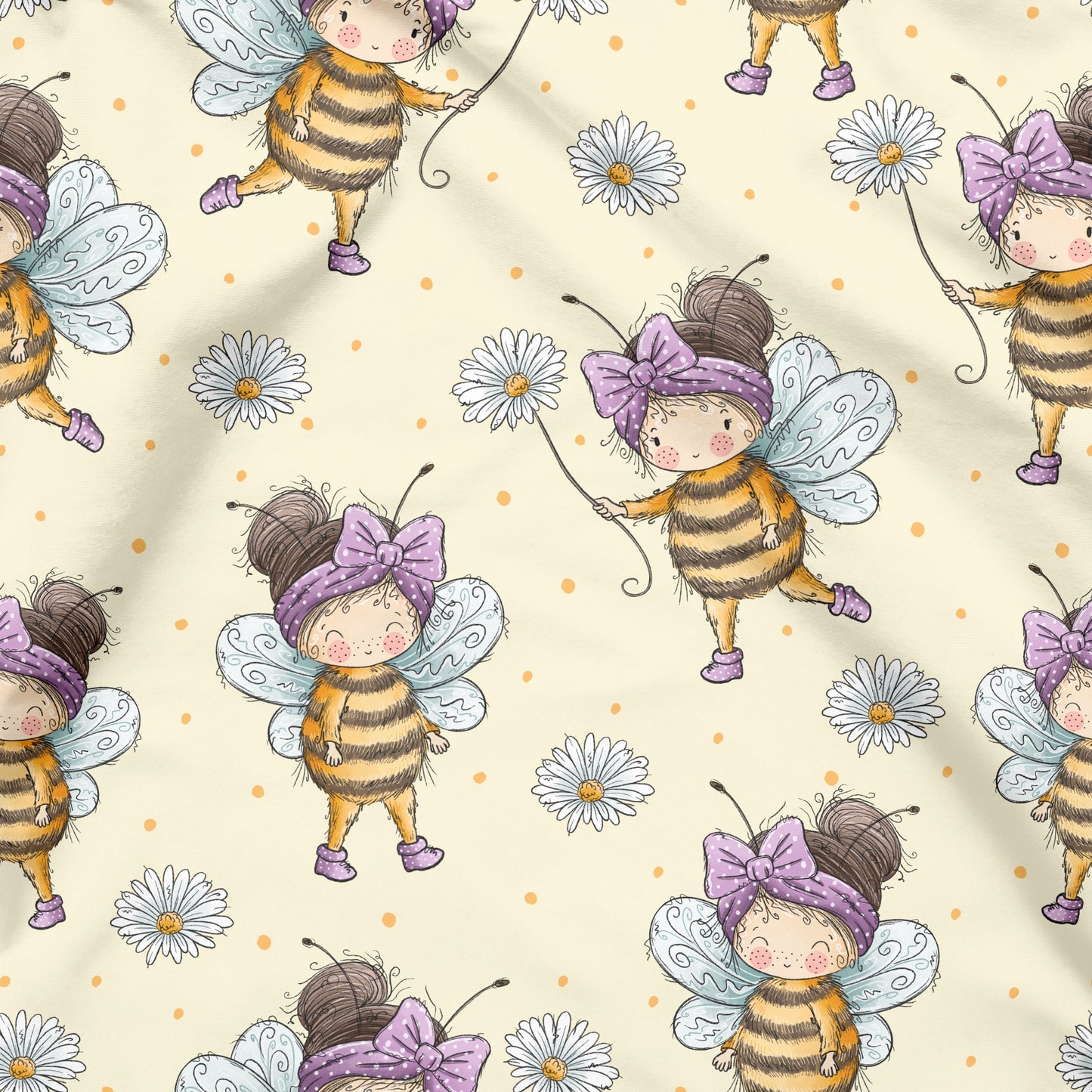 Bienenmädchen zartgelb