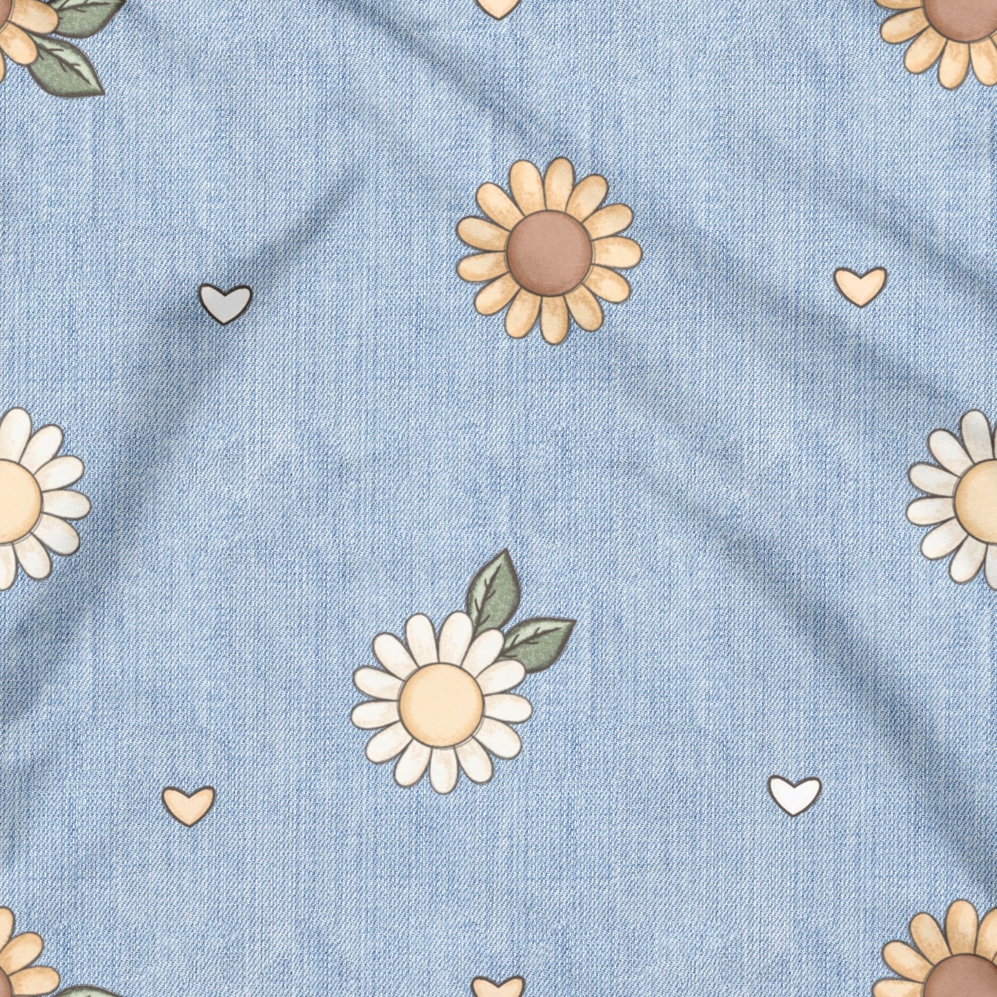 Denim Sonnenblumen