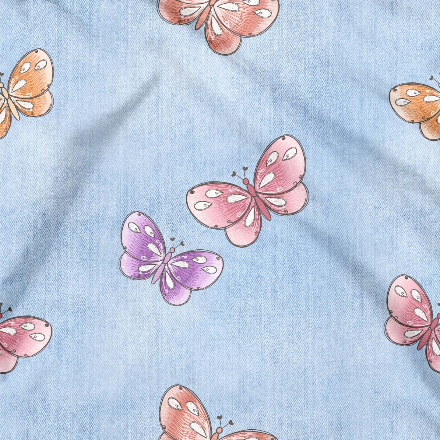 Denim Schmetterlinge