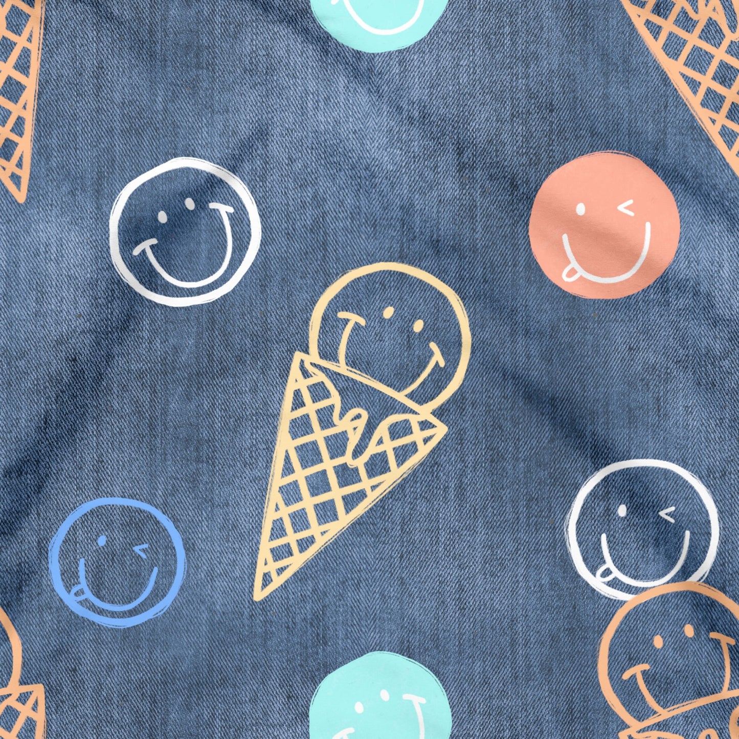 Denim Eis dunkelblau