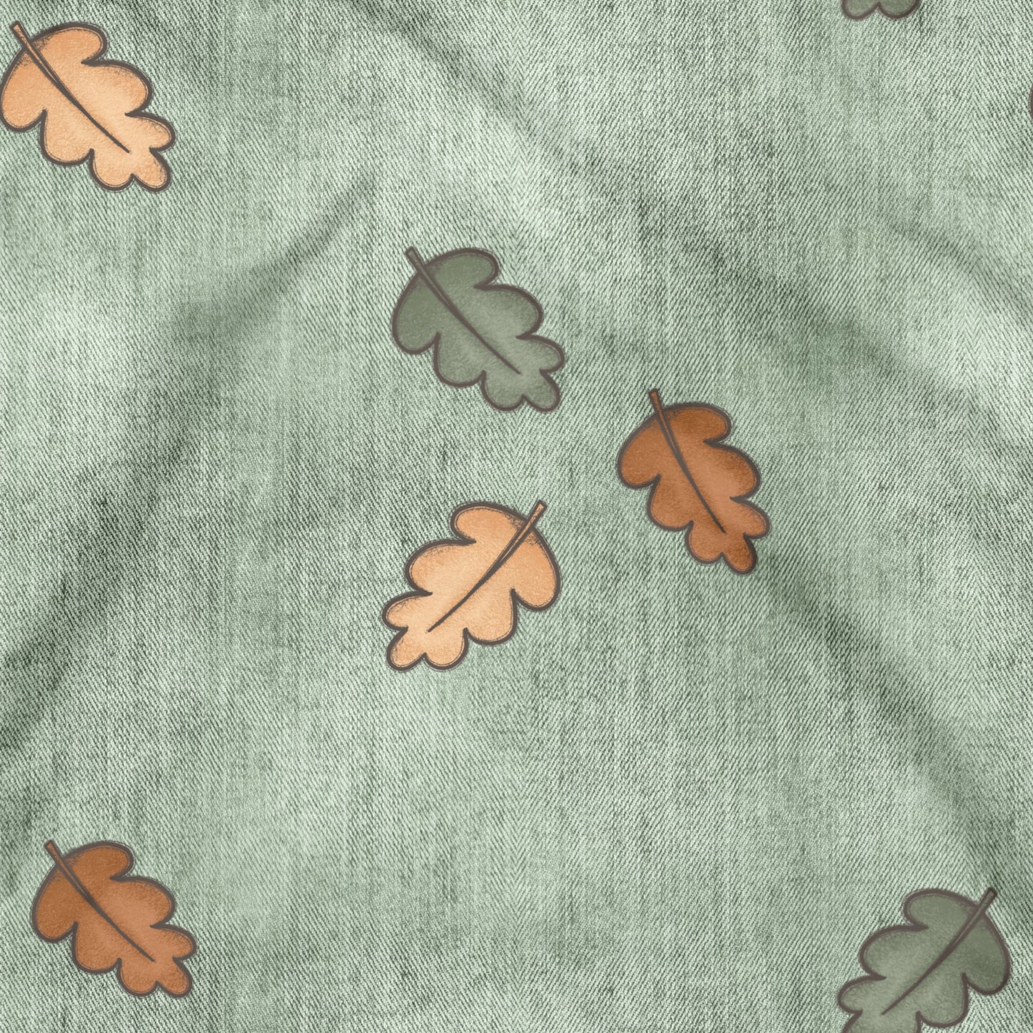Denim Herbstblätter