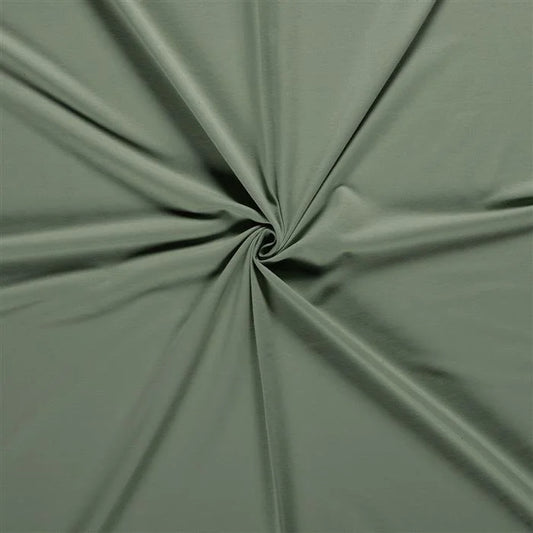 French Terry Uni Dunkelmint