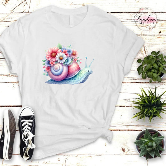 Bügelbild Schnecke