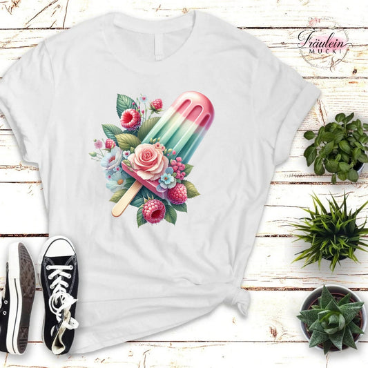 Bügelbild Flower Popsicles