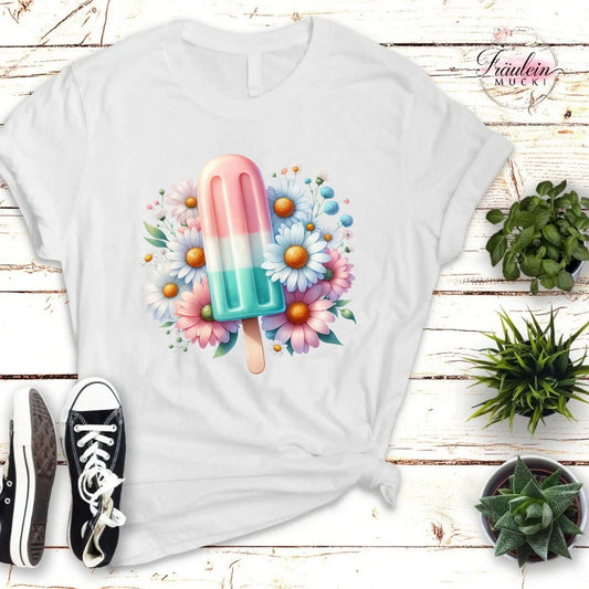 Bügelbild Flower Popsicles