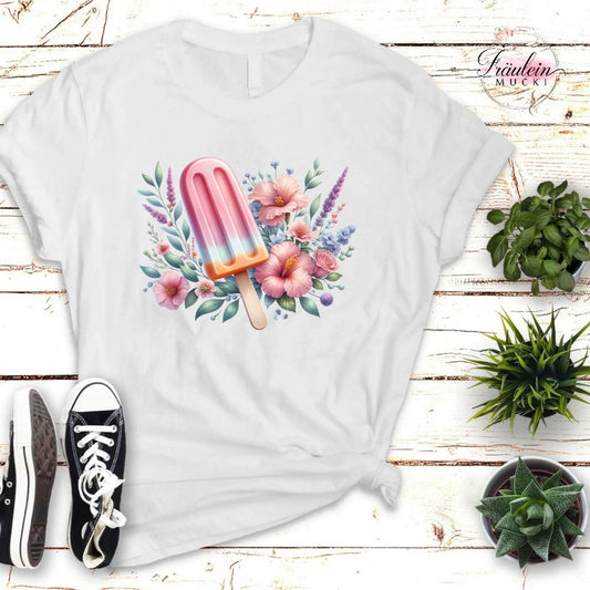 Bügelbild Flower Popsicles