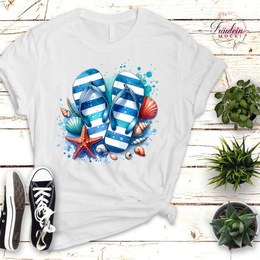 Bügelbild Flip Flops