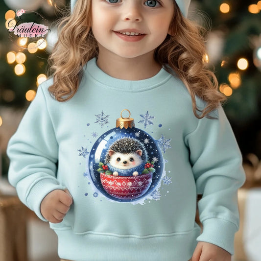 Bügelbild Weihnachtskugel