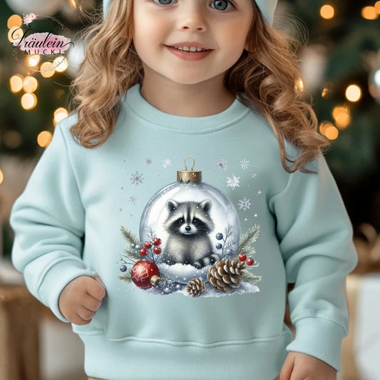 Bügelbild Weihnachtskugel