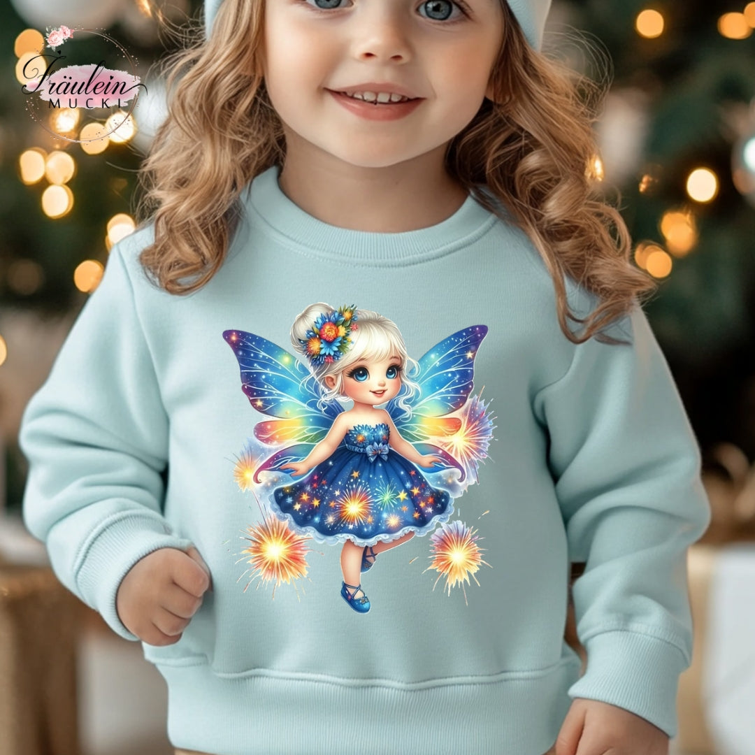 Bügelbild Silvesterfee