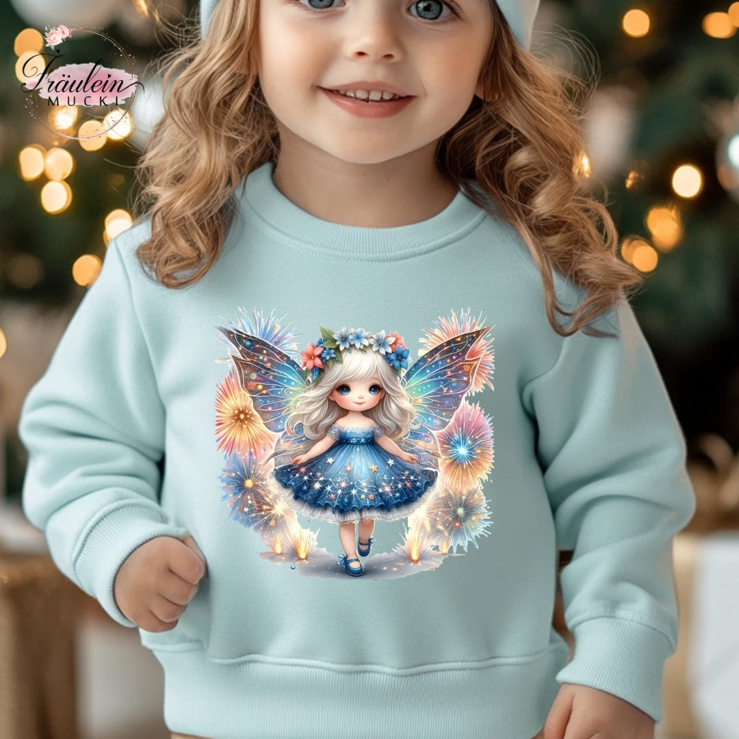 Bügelbild Silvesterfee