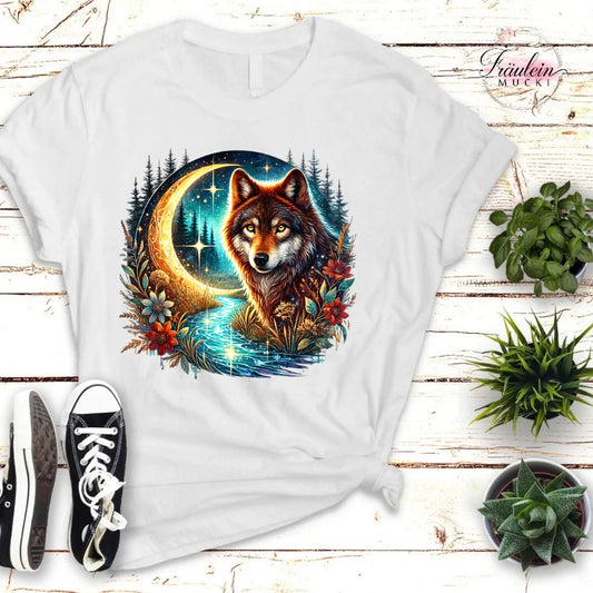 Bügelbild Magic Wolf