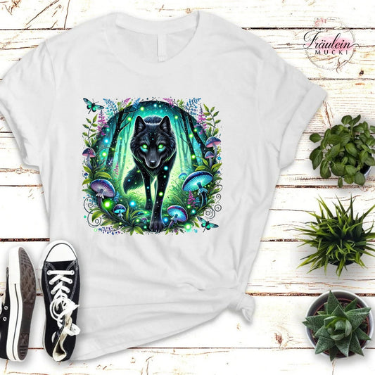 Bügelbild Magic Wolf