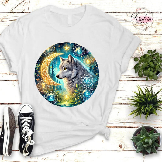Bügelbild Magic Wolf