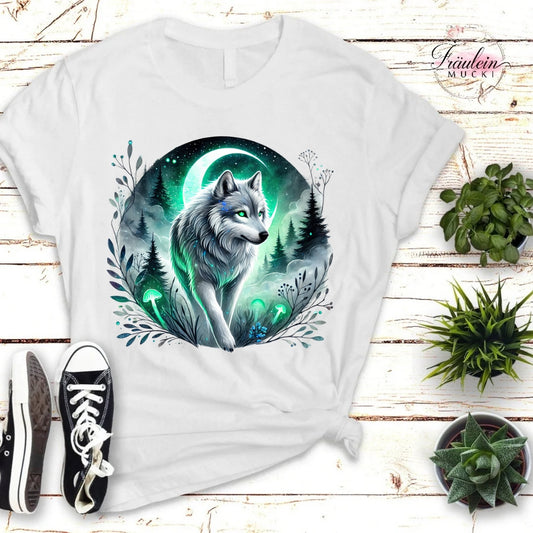 Bügelbild Magic Wolf