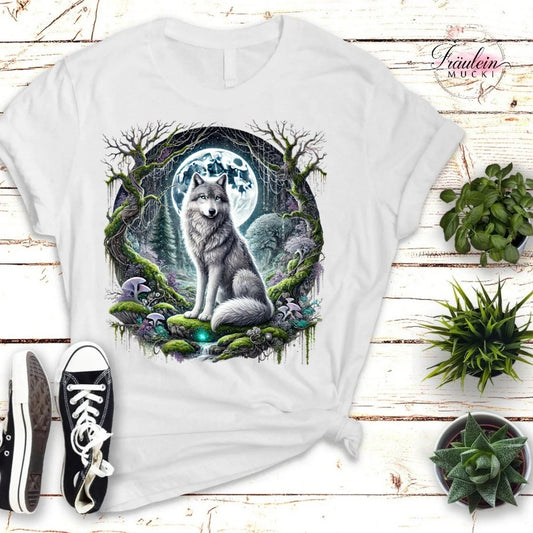 Bügelbild Magic Wolf