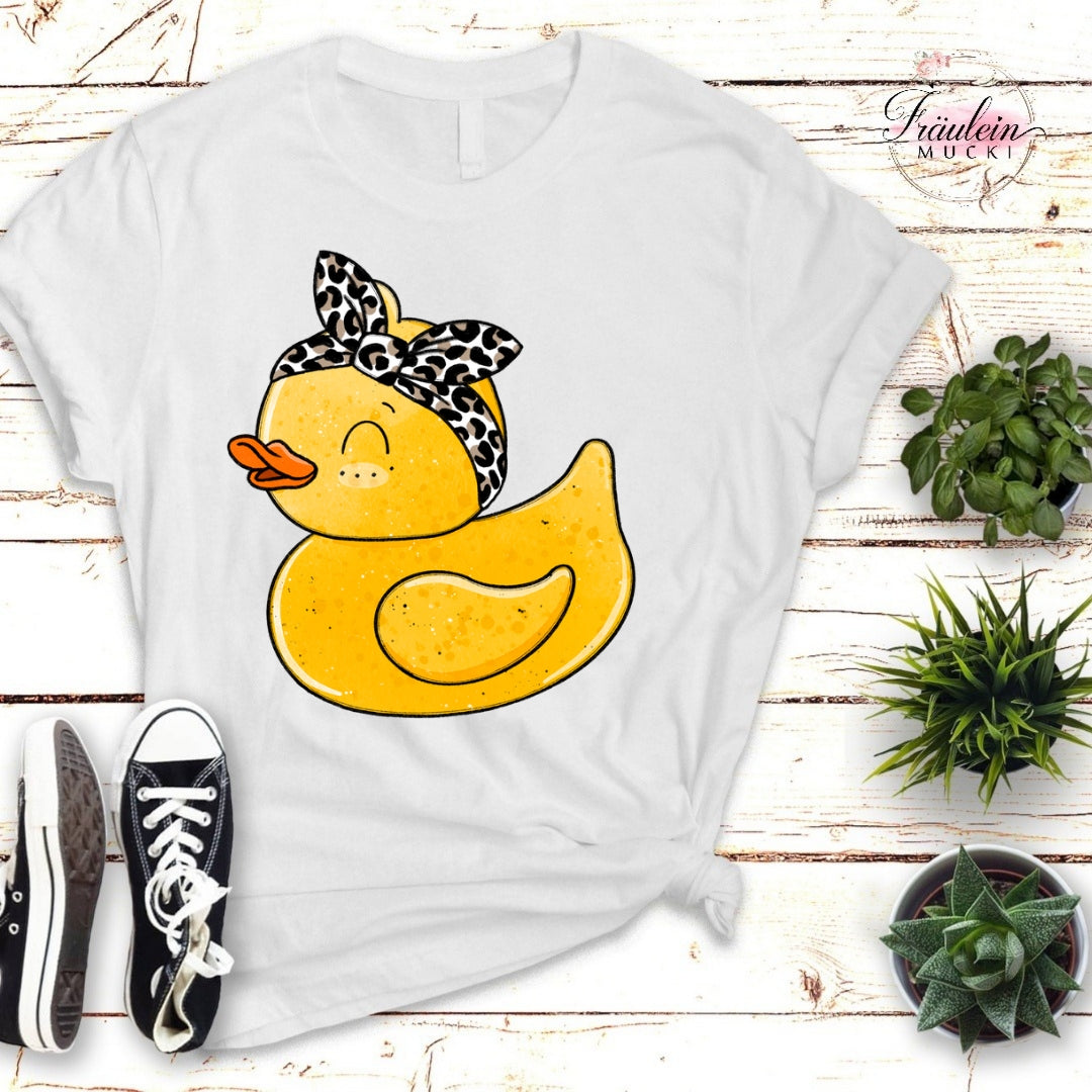 Bügelbild Leo Ente