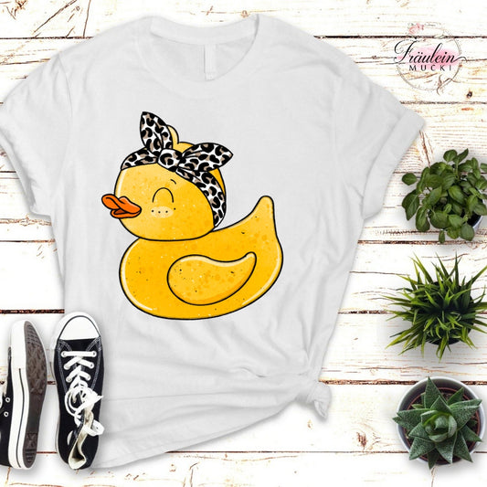Bügelbild Leo Ente