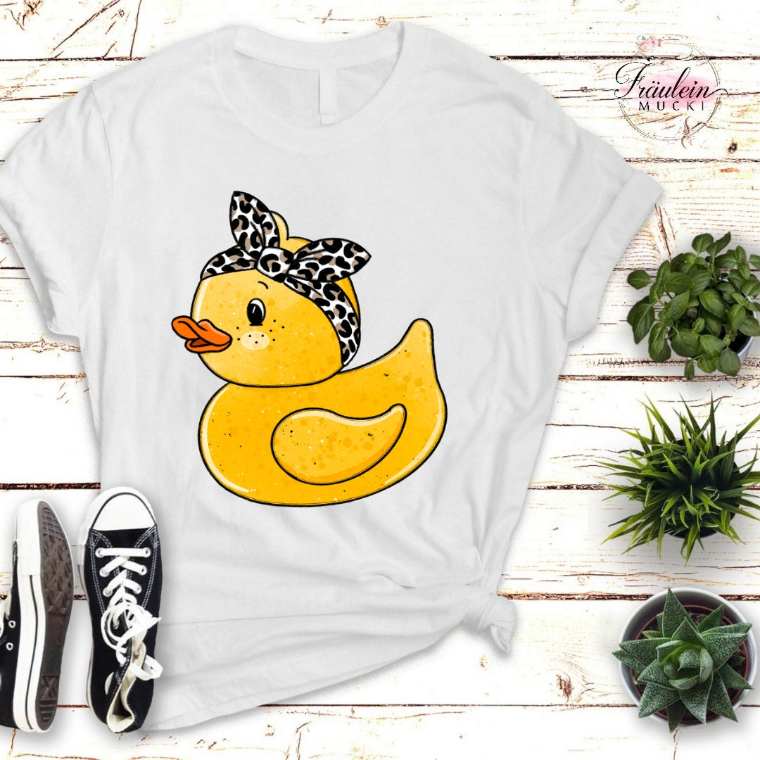 Bügelbild Leo Ente