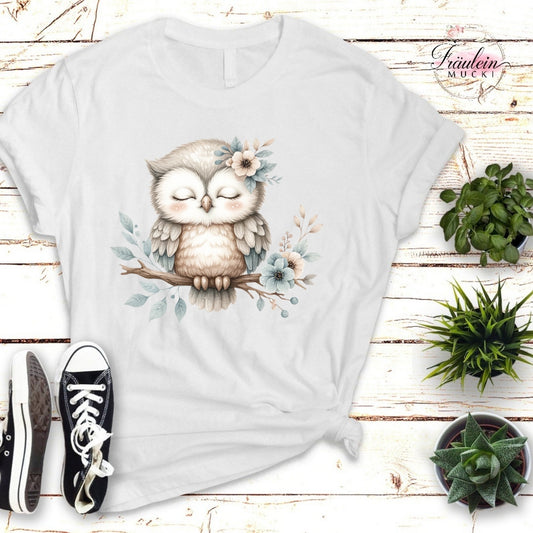 Bügelbild Boho Eule