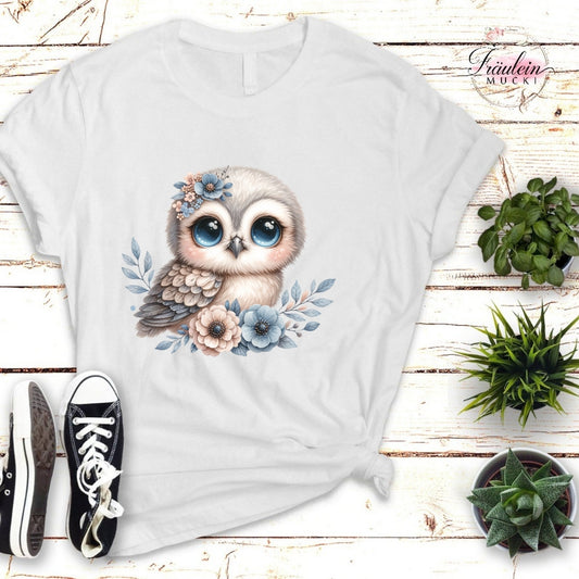Bügelbild Boho Eule