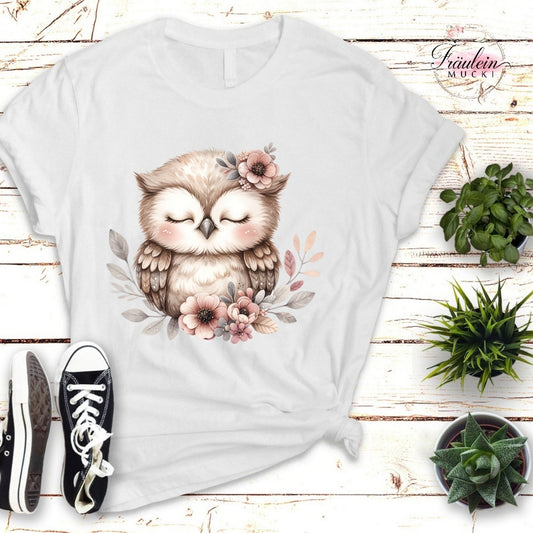 Bügelbild Boho Eule