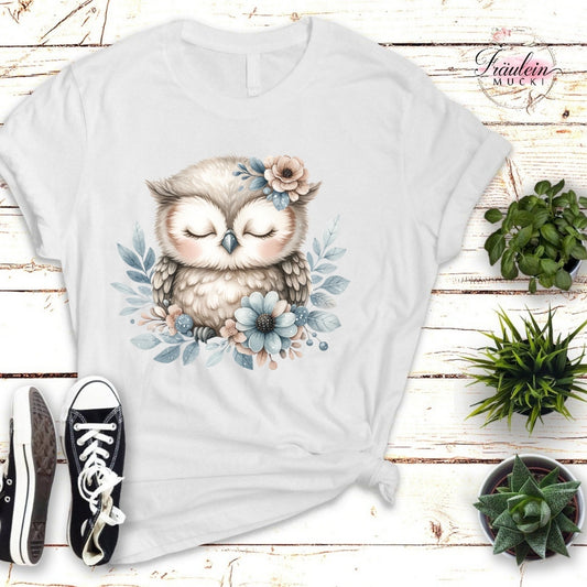 Bügelbild Boho Eule