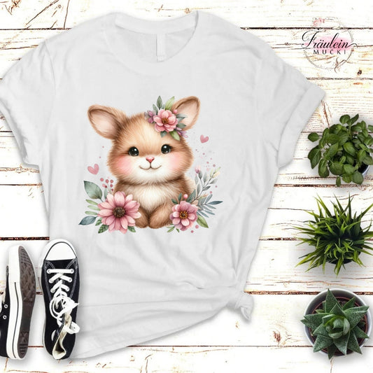 Bügelbild Flower Bunny