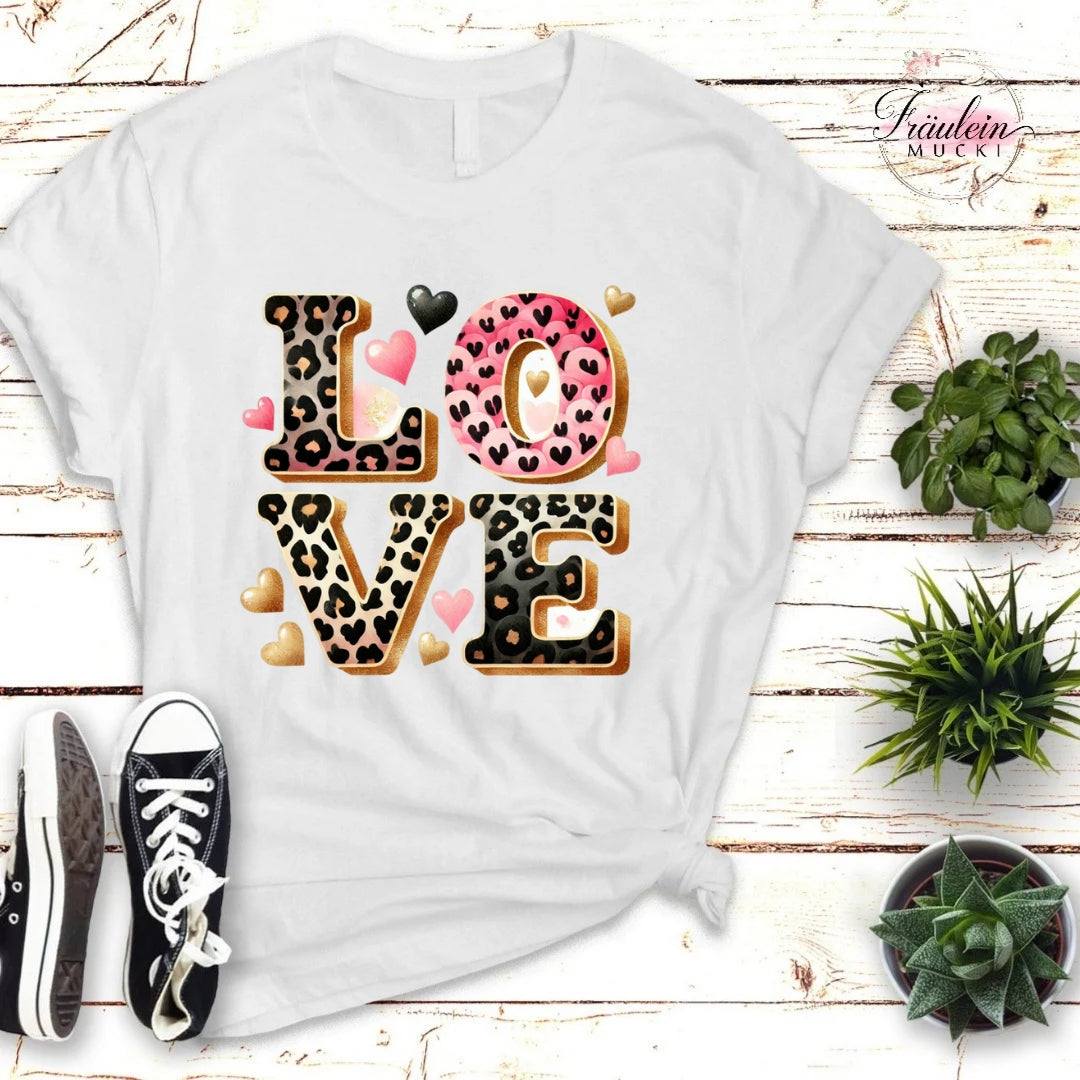 Bügelbild Leo Love