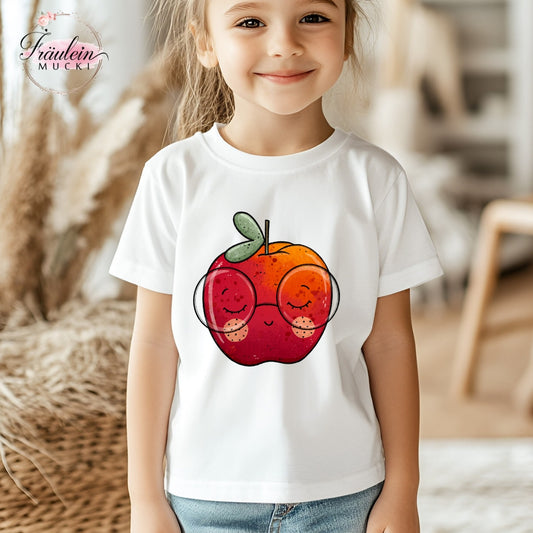 Bügelbild Happy Apple