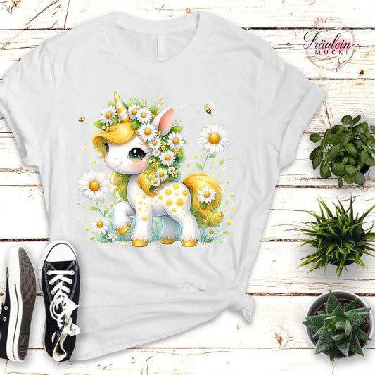 Bügelbild Daisy Unicorn