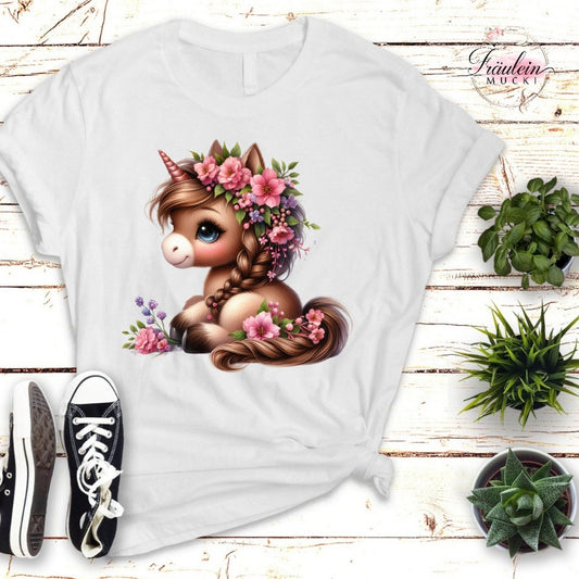 Bügelbild Einhorn Pony