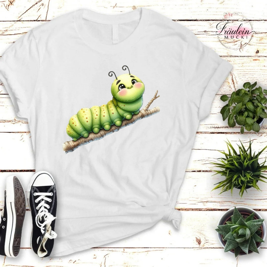 Bügelbild Kleine Raupe