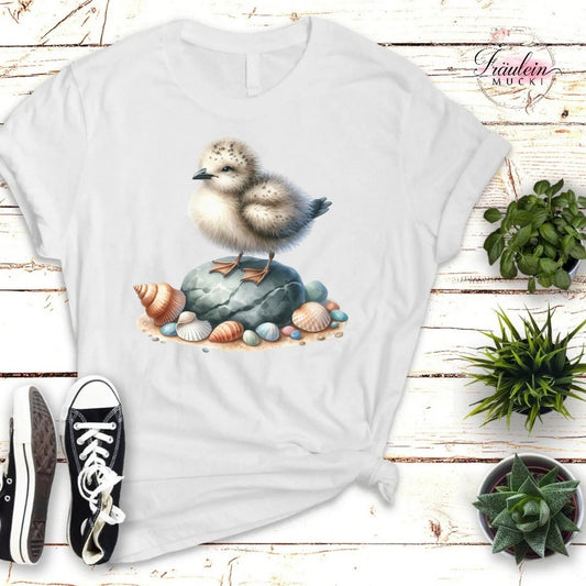 Bügelbild Möwe