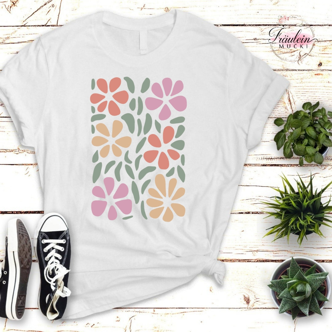 Bügelbild Blumen