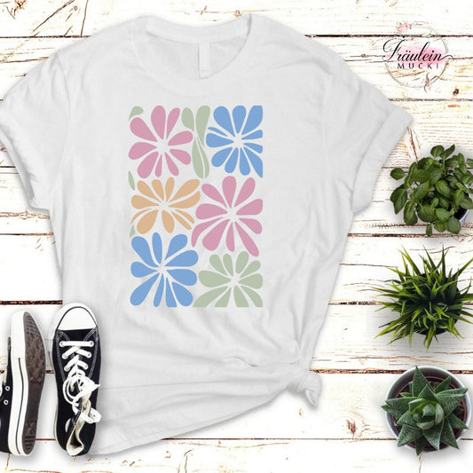 Bügelbild Blumen