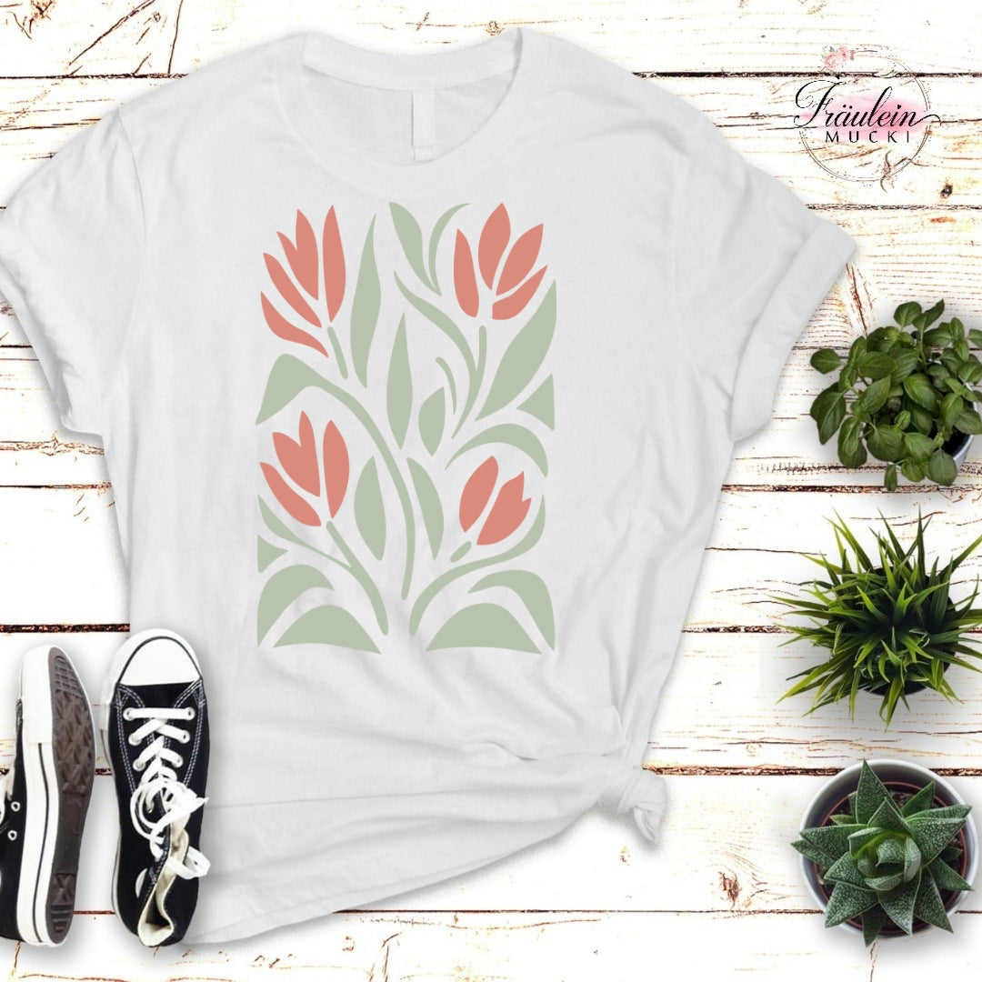 Bügelbild Blumen