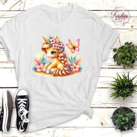 Bügelbild Hawaii Einhorn