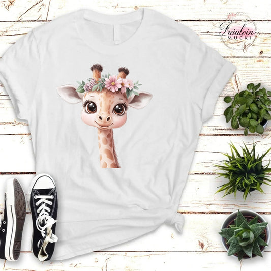 Bügelbild Baby Giraffe