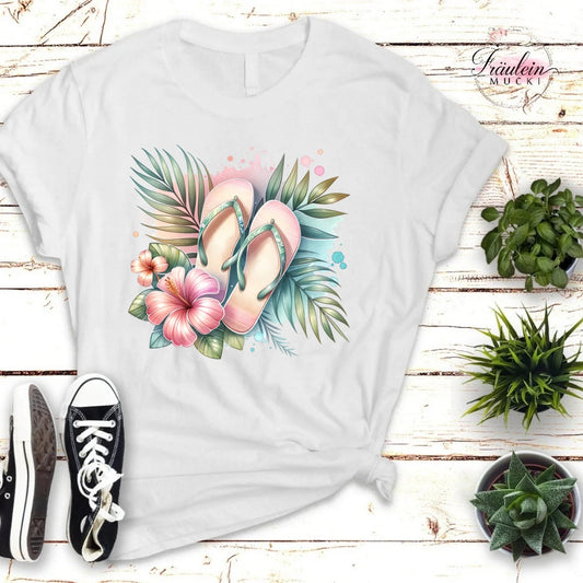 Bügelbild Aquarell Summer