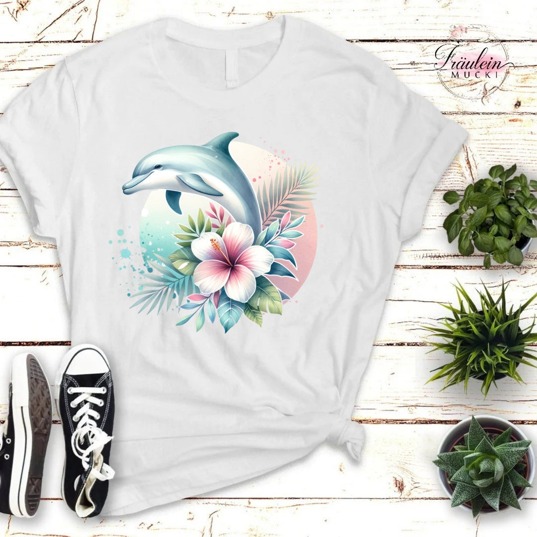 Bügelbild Aquarell Summer